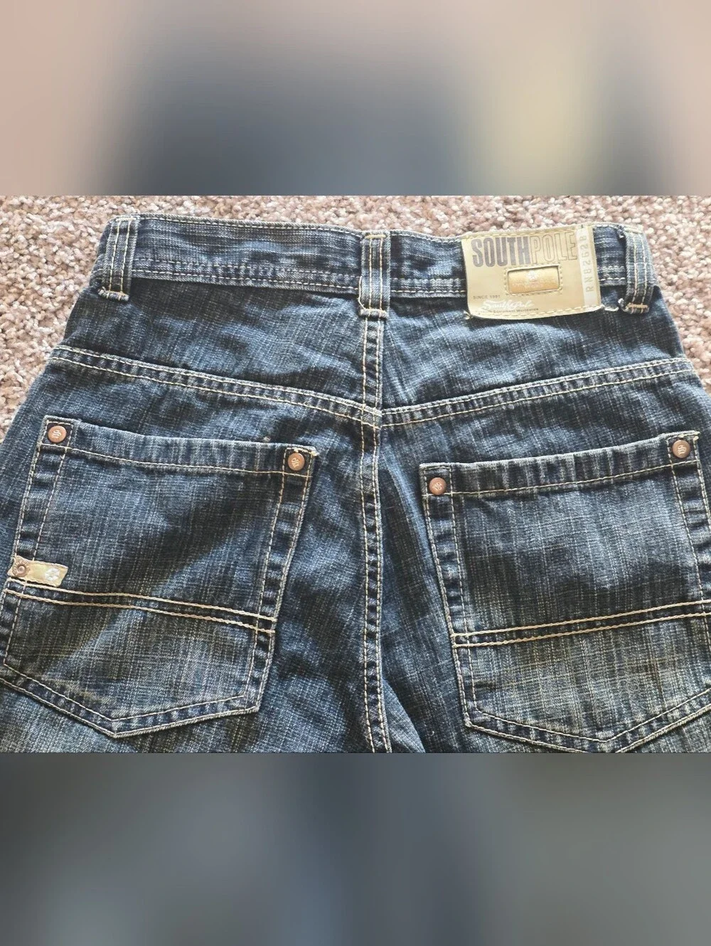 South Pole Blue Faded Jeans